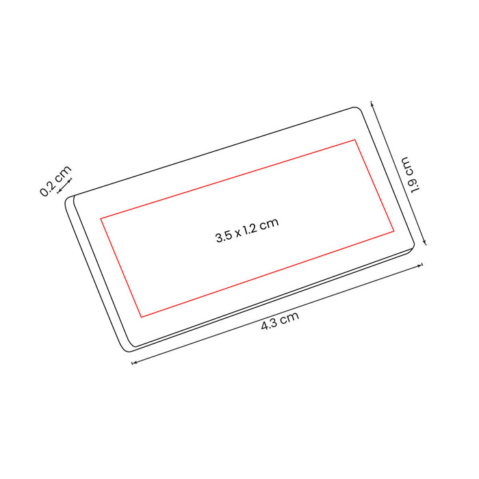 METAL PLATE WITH ENGRAVING
