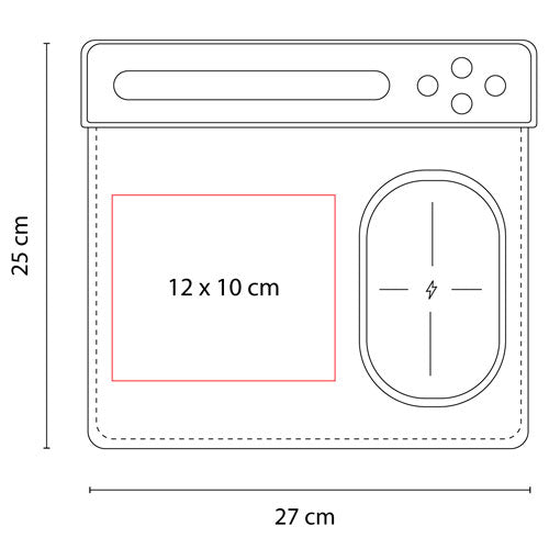AGADIR MOUSE PAD CHARGER