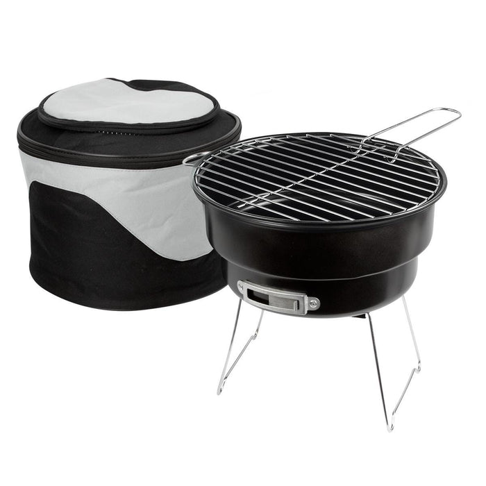 GRILL WITH COOLER CAMPING