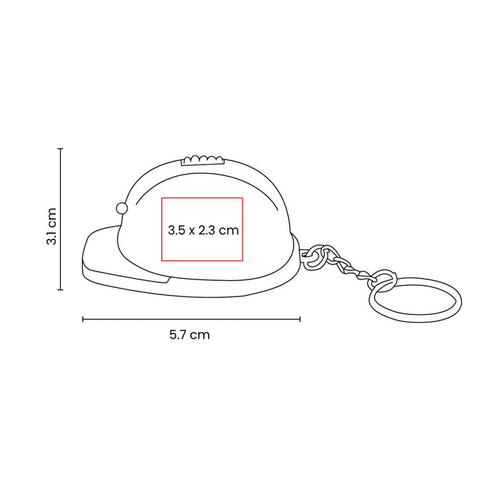 ARAN BOTTLE OPENER KEYCHAIN WITH LIGHT