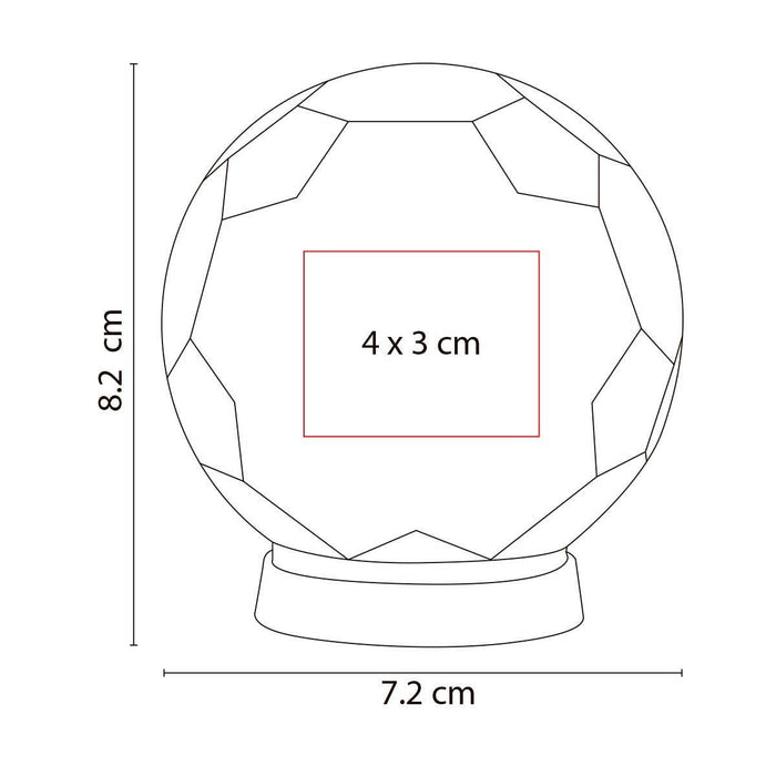 ALCANCÍA EN FORMA DE BALON