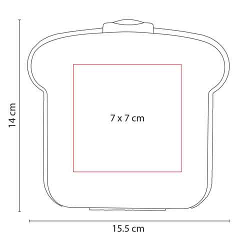 XCALA ECO SANDWICH LUNCH BOX