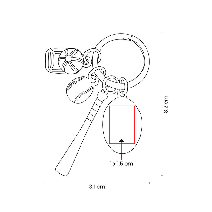 BUNT KEYCHAIN