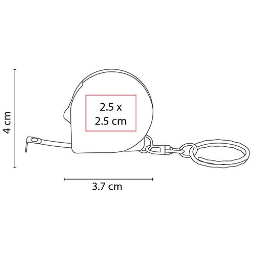 LLAVERO FLEXOMETRO MEASURE