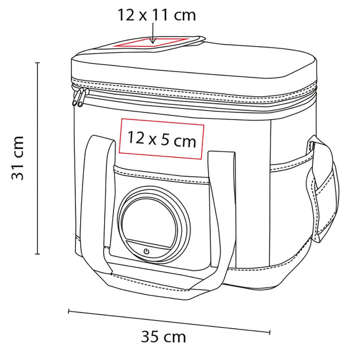 OTTON ICE CHEST WITH HORN