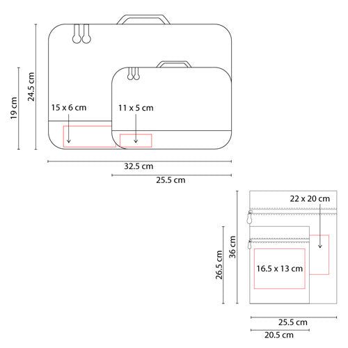 SET ORGANIZADOR DE VIAJE CAVTAT
