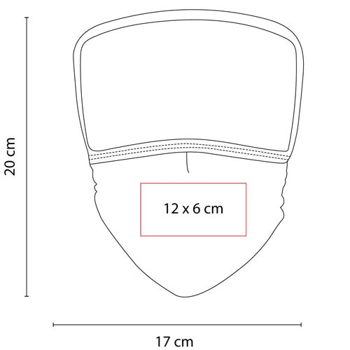 MASK-MOUTH COVER TO SUBLIMATE