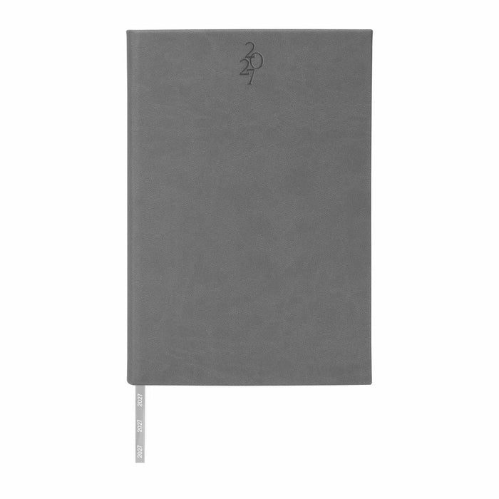 AGENDA DIARIA CLÁSICA 2027 GRIS