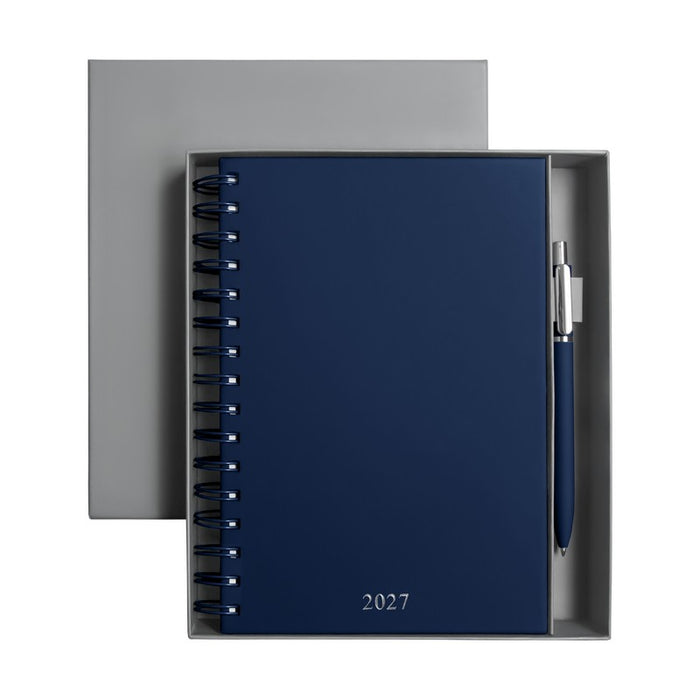 AGENDA DIARIA LETTE 2027 AZUL MARINO
