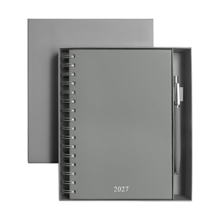 AGENDA DIARIA LETTE 2027 GRIS