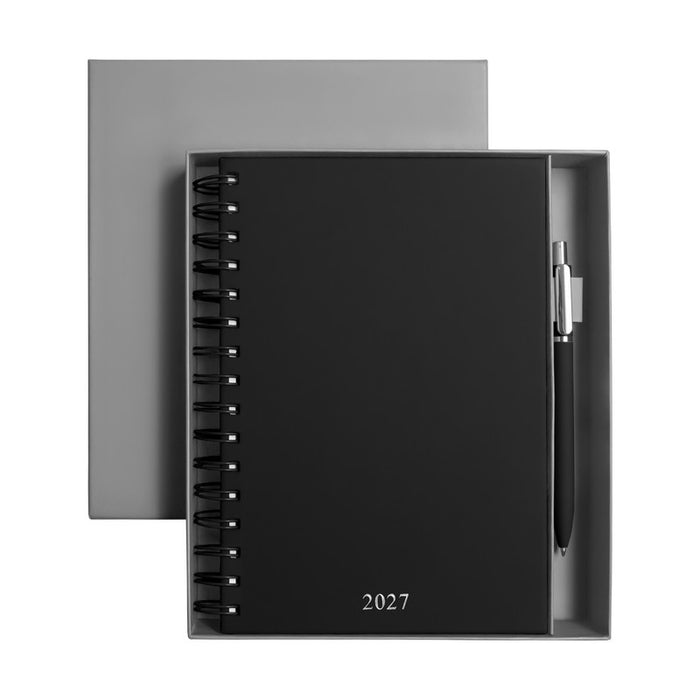 AGENDA DIARIA LETTE 2027 NEGRO