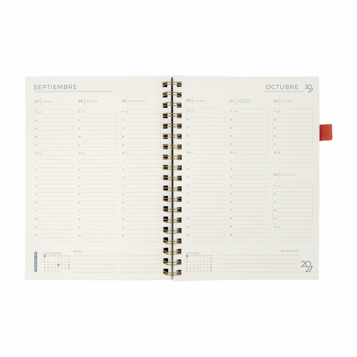 AGENDA SEMANAL TERRA 2027 ROJO
