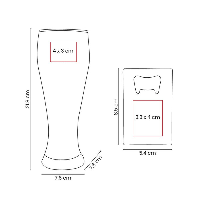 SET DE VASOS PARA CERVEZA MALTIS vector