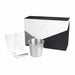 SET DE BAR GLASE PLATA