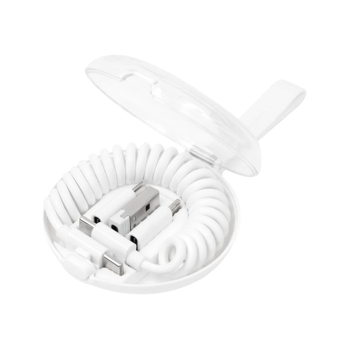 CABLE DE CARGA SPIRA BLANCO