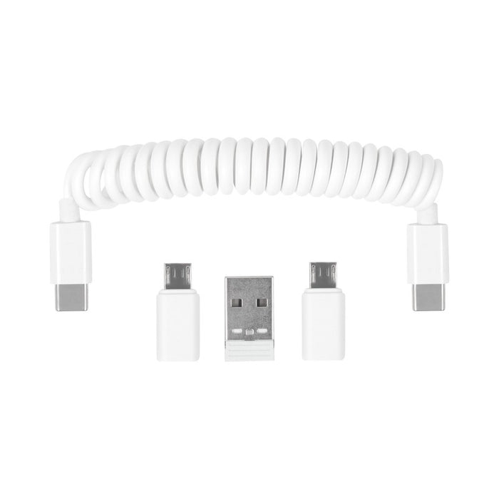CABLE DE CARGA SPIRA BLANCO