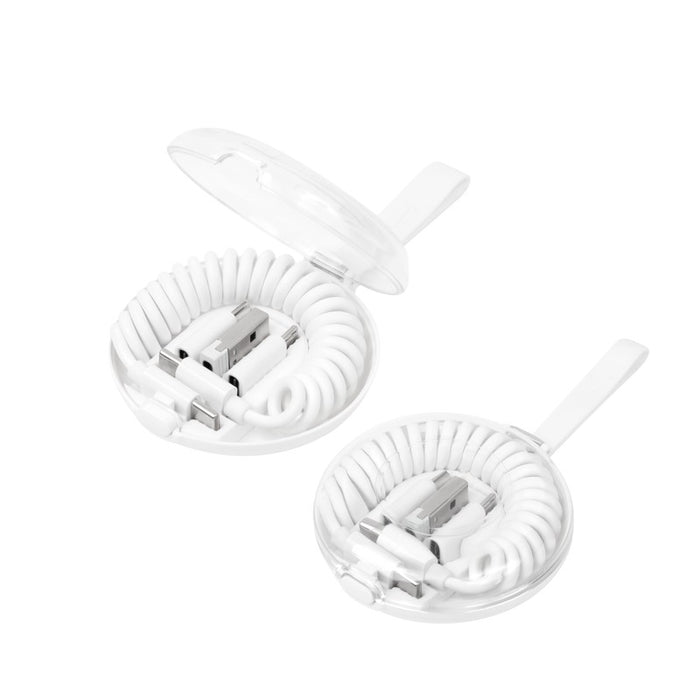 CABLE DE CARGA SPIRA BLANCO