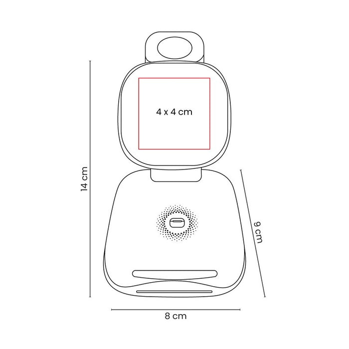 MULTICARGADOR INALÁMBRICO ORANO vector