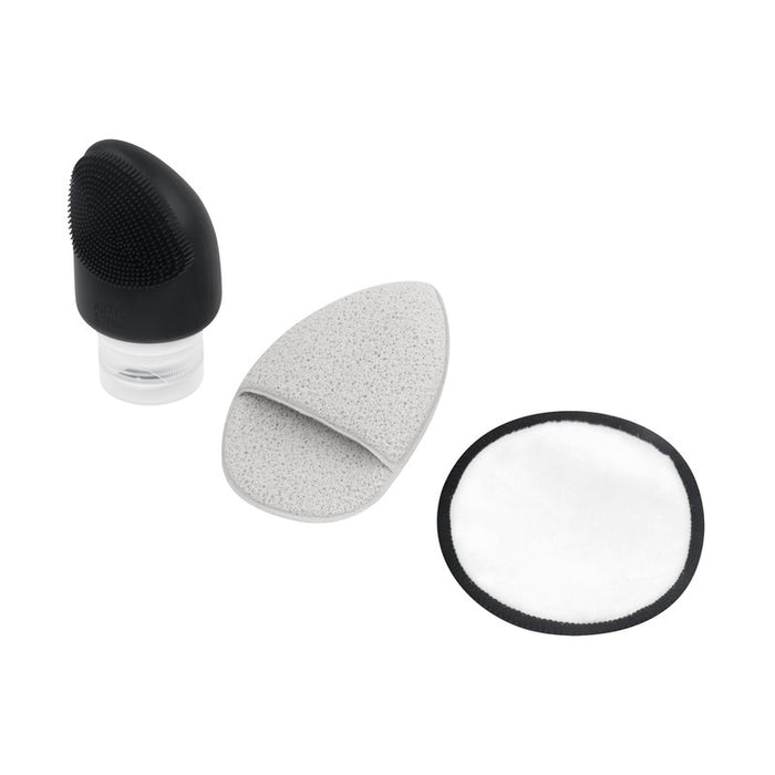 SET DE LIMPIEZA FACIAL NERIS NEGRO