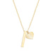 COLLAR LIVA DORADO