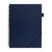 LIBRETA AGENDARIO BORGES AZUL MARINO