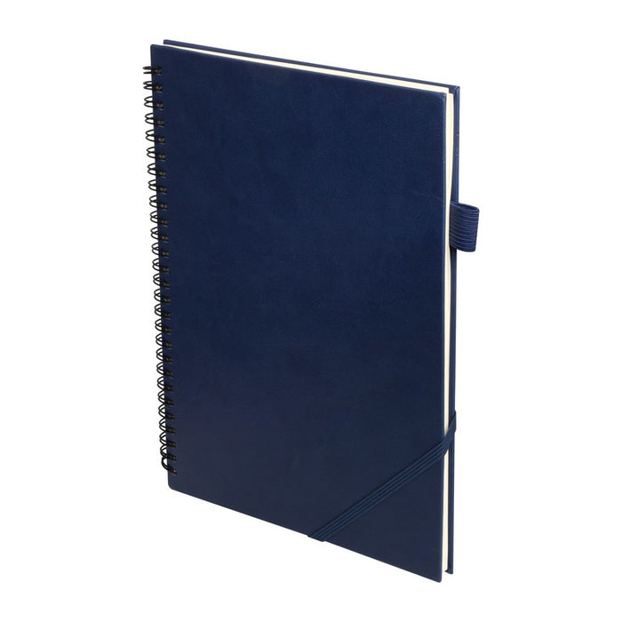 LIBRETA AGENDARIO BORGES AZUL MARINO