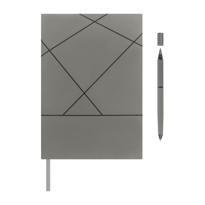 SET DE LIBRETA TIMANTTI GRIS