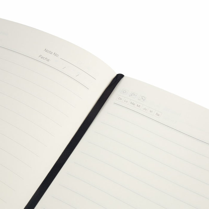SET DE LIBRETA AGENDARIO BRIGID NEGRO
