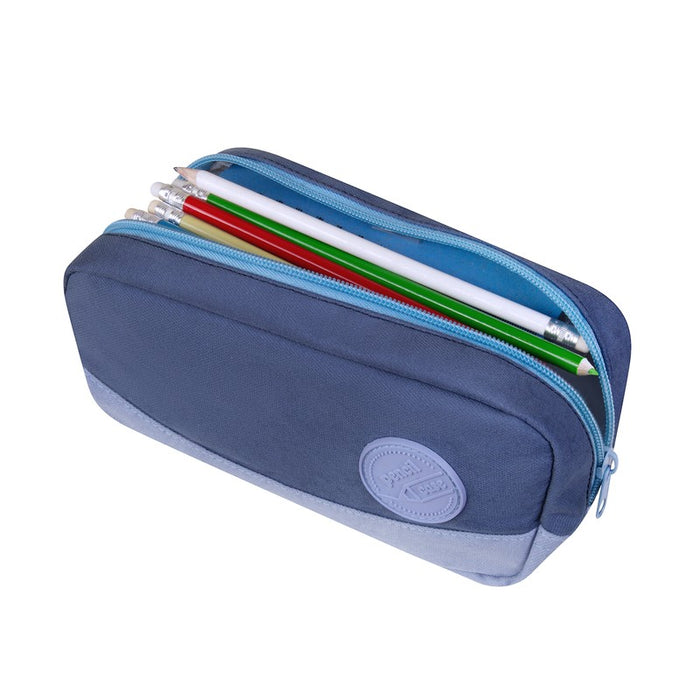 ESTUCHE ESCOLAR SKOLAI AZUL