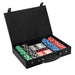 SET DE POKER TAHÚR NEGRO