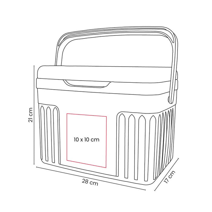 MINI HIELERA BRIXTON vector