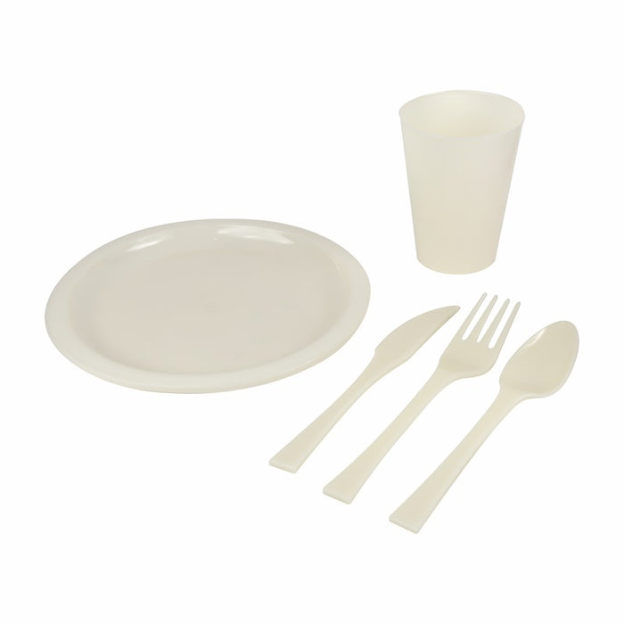 SET DE VAJILLA  SUVA BEIGE