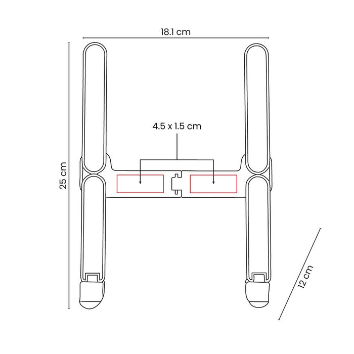BASE PARA LAPTOP EXYRA vector
