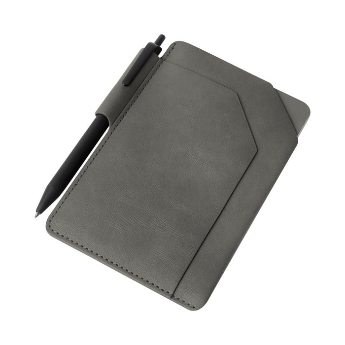 PORTA PASAPORTE RUNA GRIS