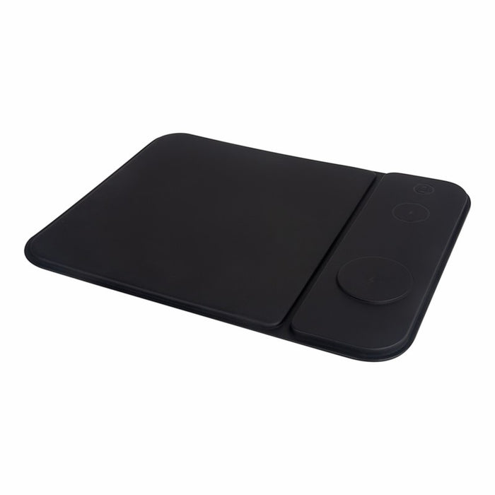 MOUSE PAD CARGADOR ISKRA NEGRO