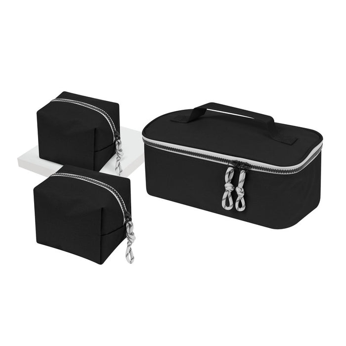 SET ORGANIZADOR DE VIAJE VIARE NEGRO
