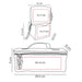 SET ORGANIZADOR DE VIAJE VIARE vector