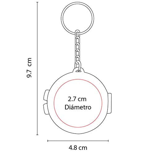 MALIAN KEYCHAIN ​​PILLBOX