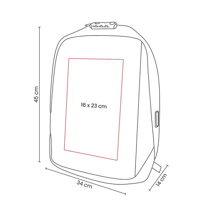 MOCHILA SHELLIX vector