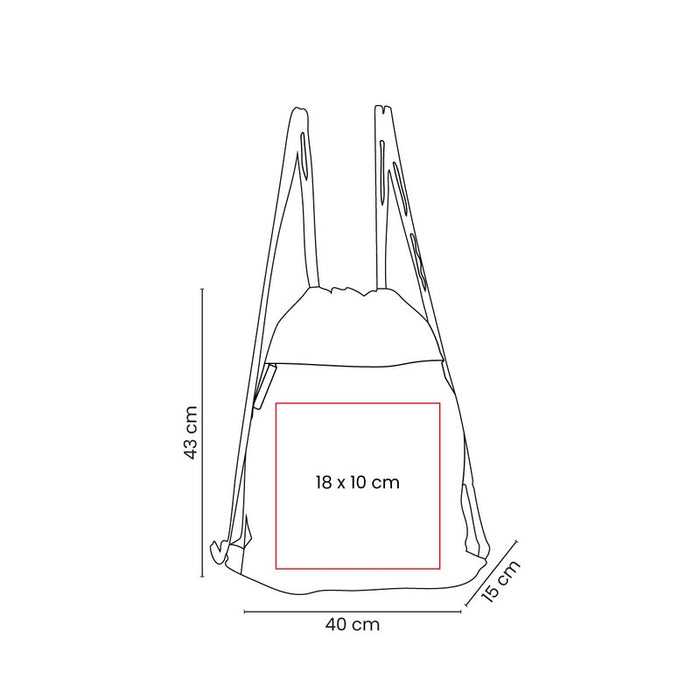 BOLSA-MOCHILA ZOKA vector