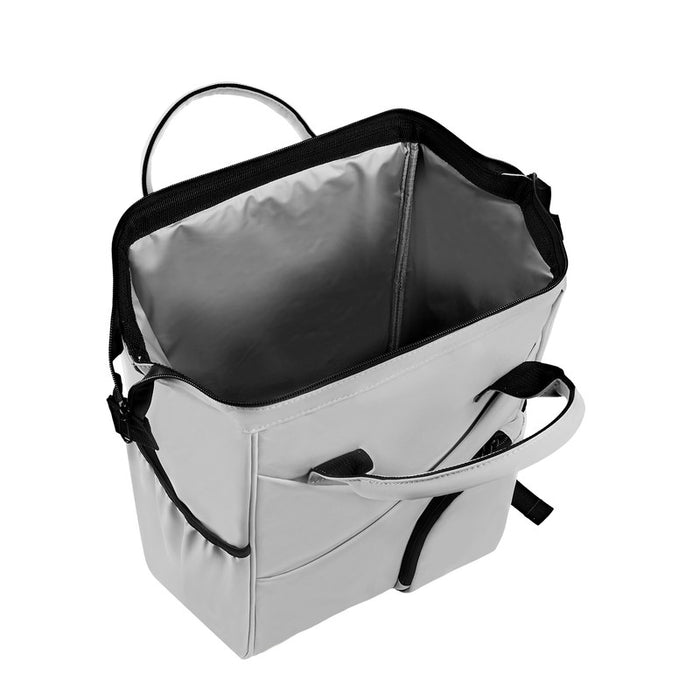 MOCHILA-LONCHERA VERTEX GRIS