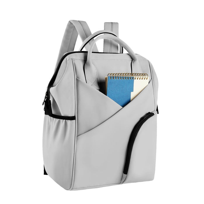 MOCHILA-LONCHERA VERTEX GRIS