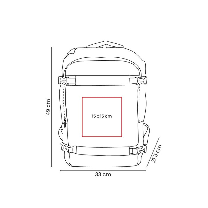 MOCHILA LAOS vector