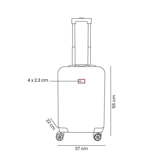MALETA TROLLEY RUDDER vector