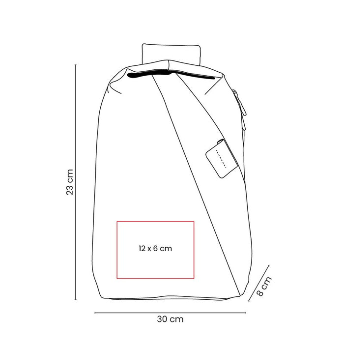 MOCHILA DE VIAJE ZAREK vector