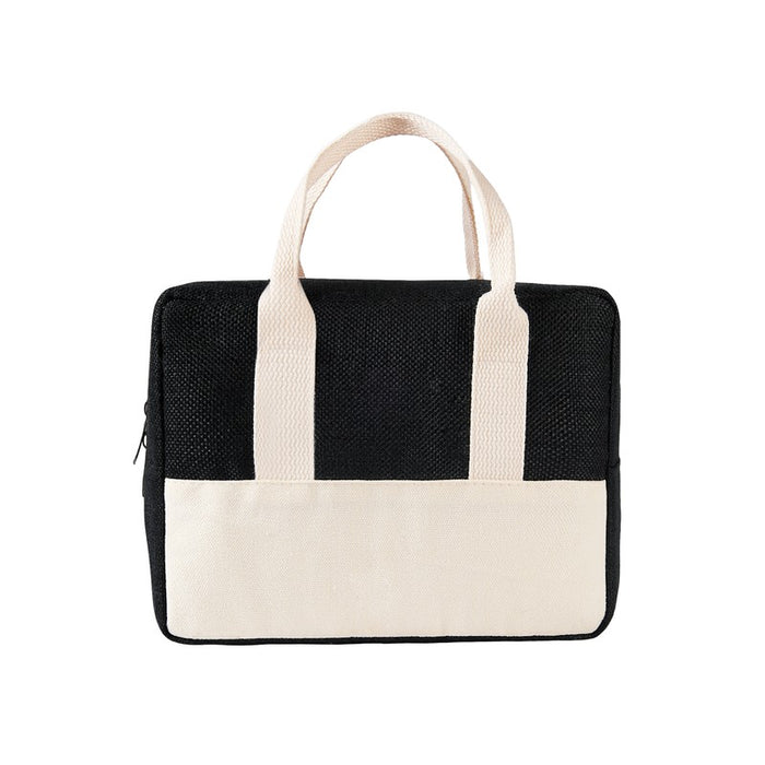 LONCHERA LEINEN NEGRO