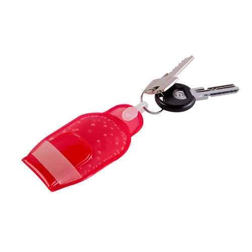 LLAVERO CON GEL SANITIZANTE