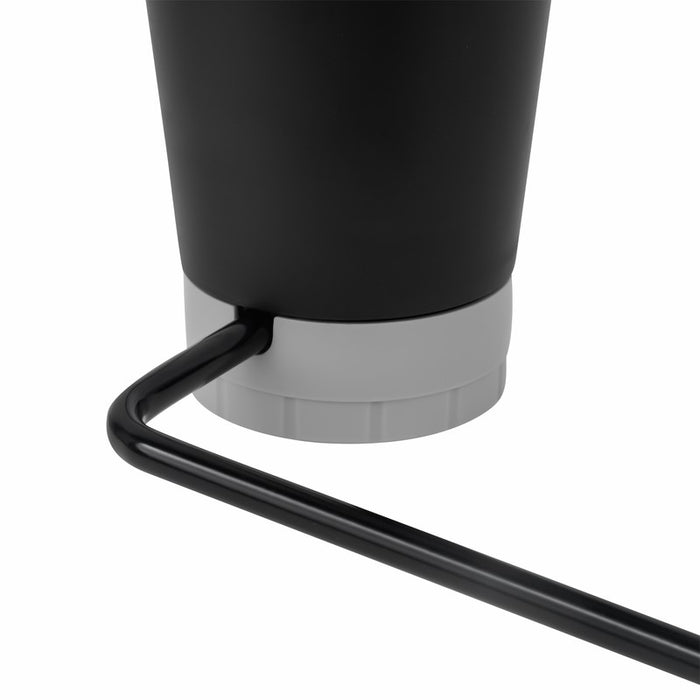 VASO CORNETA NEGRO