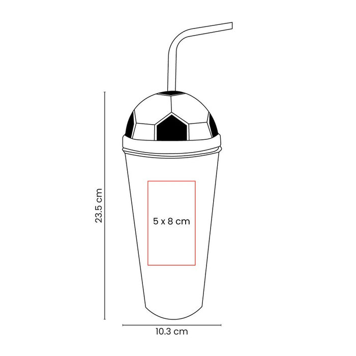 VASO CORNETA vector