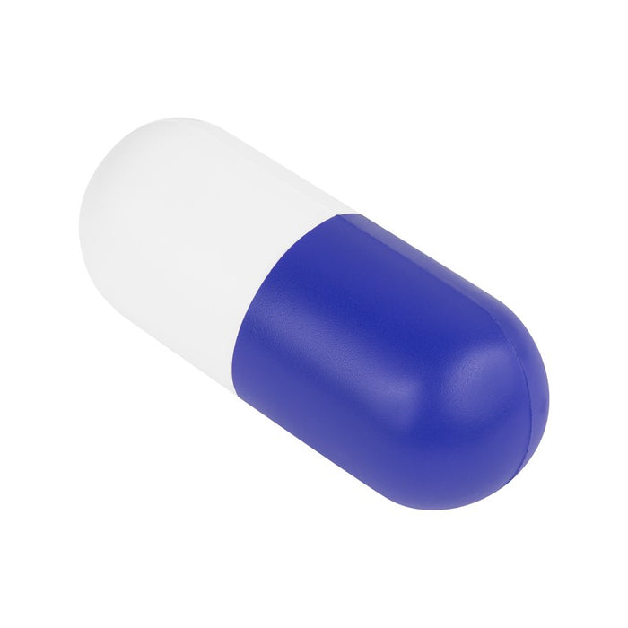 ANTI-STRESS EN FORMA DE CAPSULA AZUL